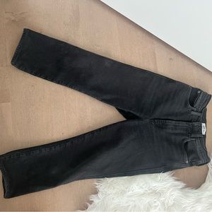 Pinch Waist High Rise Kick Flare in Panoramic